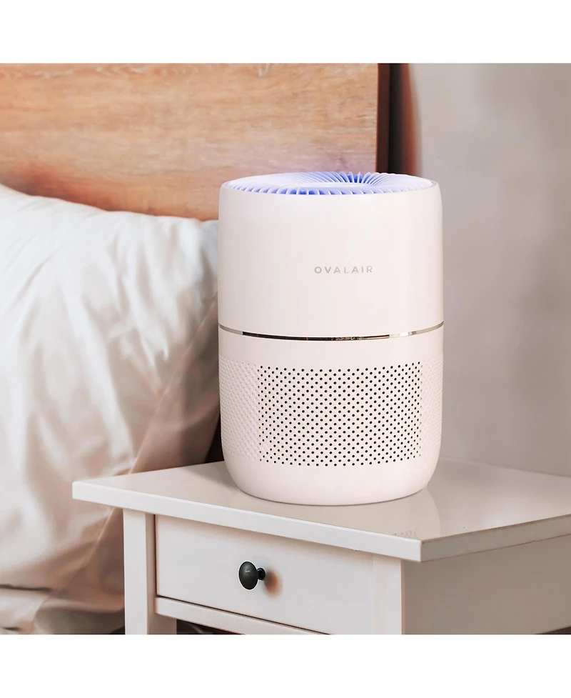 Oval Air H13 Smart Desk Purifier – 150 sq. ft. | Filters Allergies, Odors & Smoke