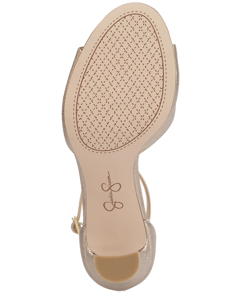 Jessica Simpson Women's Luxcilla Block-Heel Dress Sandals
