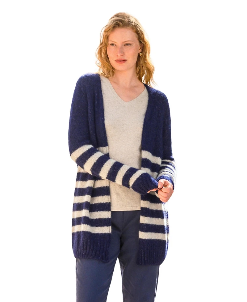 Celtic & Co. Women's Longline Edge To Cardigan