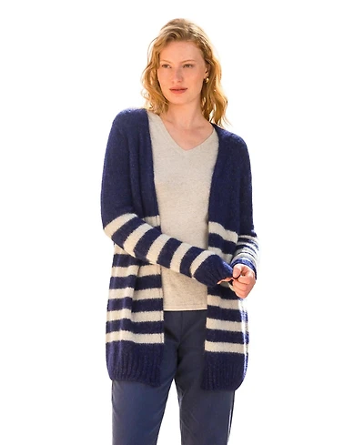 Celtic & Co. Women's Longline Edge To Cardigan