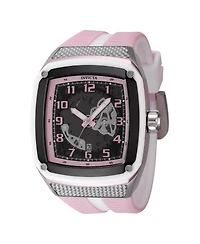 Invicta Men's 48069 Invicta Racing Quartz Multifunction Pink, Gunmetal Dial Watch