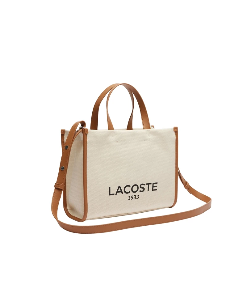 Lacoste Women's Canvas Top Handle Tote Bag