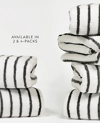 ienjoy Home Cabana Stripe Cotton Beach Towels Set, 30" x 70"
