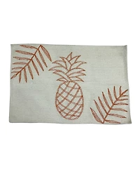 Tommy Bahama Home Batik Pineapple Cotton Tufted Bath Rug, 20" x 30"