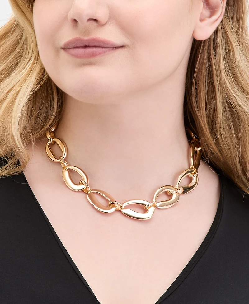 I.n.c. International Concepts Chunky Chain 19" Statement Necklace, Exclusively at Macy's