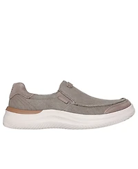 Skechers Men's Relaxed Fit: Hasting - Vigo Moc Toe Loafer Slip-On Extra Wide Width Casual Sneakers from Finish Line