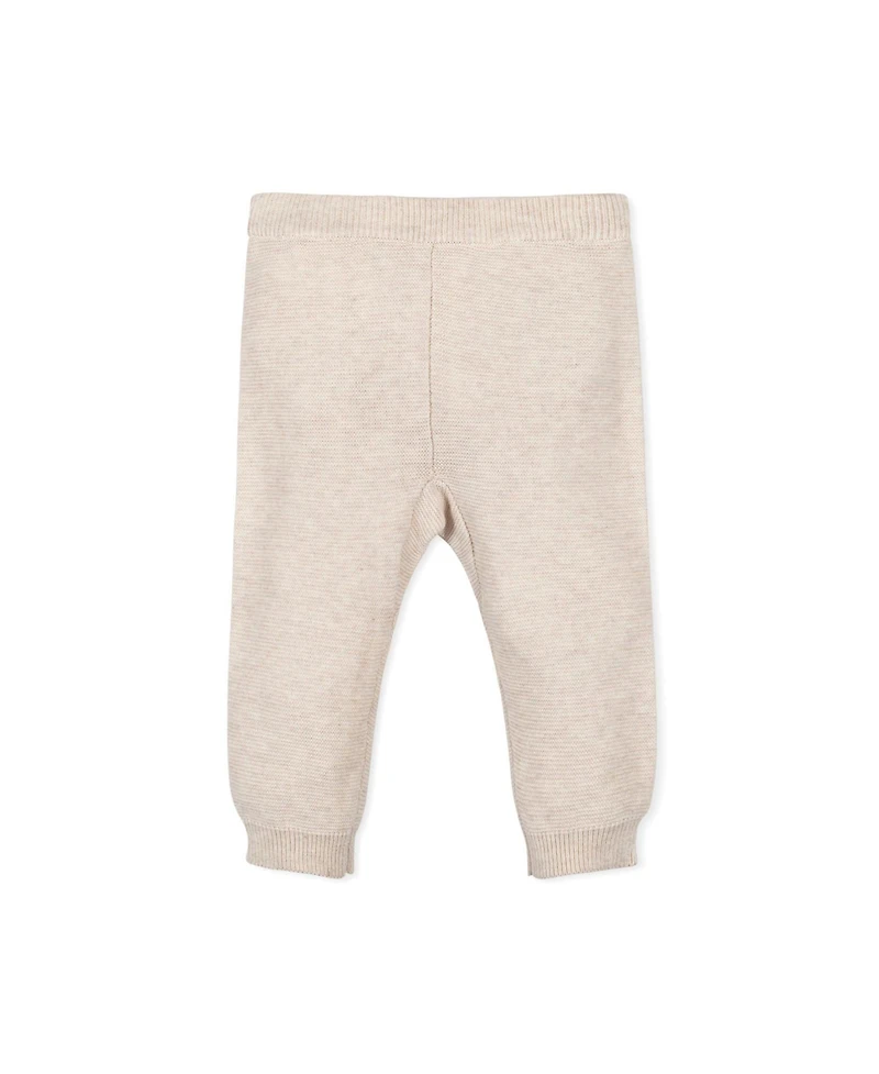 Hope & Henry Baby Organic Long Sleeve Cable Cardigan & Legging Sweater Set
