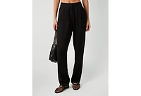WeWoreWhat Women's Linen Trouser