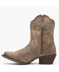 Crush by Durango Women's Distressed Shortie Western Boot