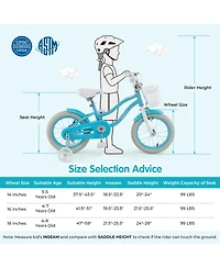 14 Inch Kids Bike with Dual Brakes and Adjustable Seat