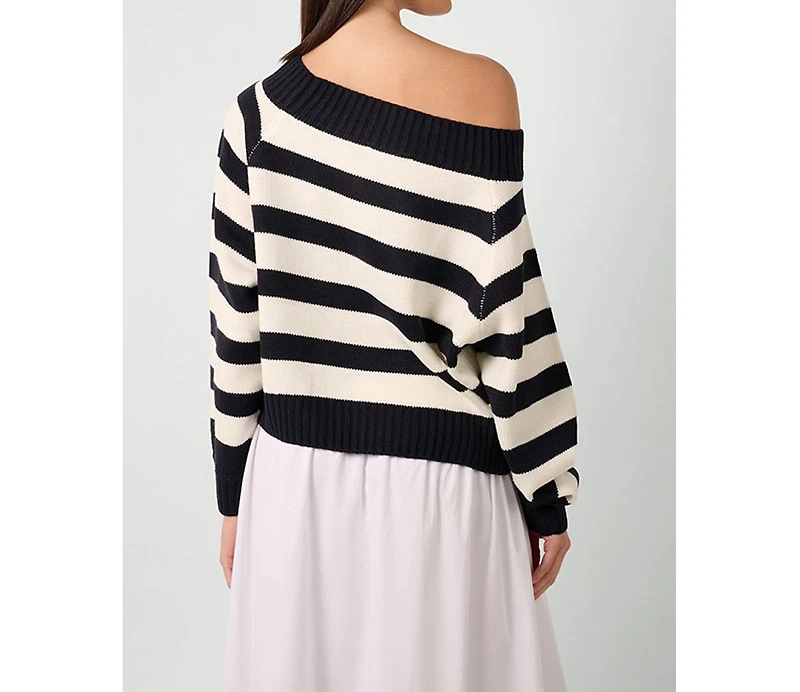 WeWoreWhat Women's Off Shoulder Sweater