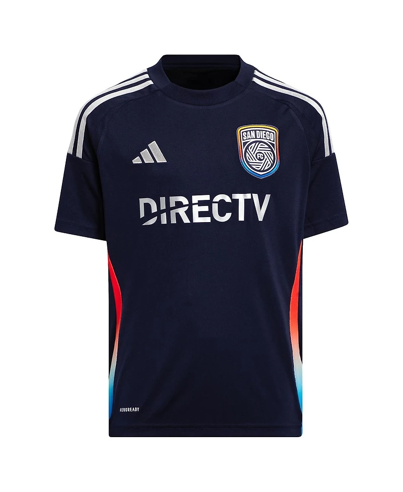 Adidas Big Boys and Girls Hirving Lozano Navy San Diego Fc 2025 State of Flow Replica Player Jersey