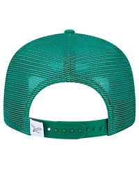 New Era Big Boys and Girls Kelly Green Philadelphia Eagles Main Trucker Snapback Hat