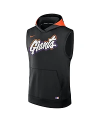 Nike Men's Black San Francisco Giants 2025 City Connect Performance Sleeveless Pullover Hoodie