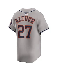 Nike Men's Jose Altuve Gray Houston Astros Road Limited Player Jersey