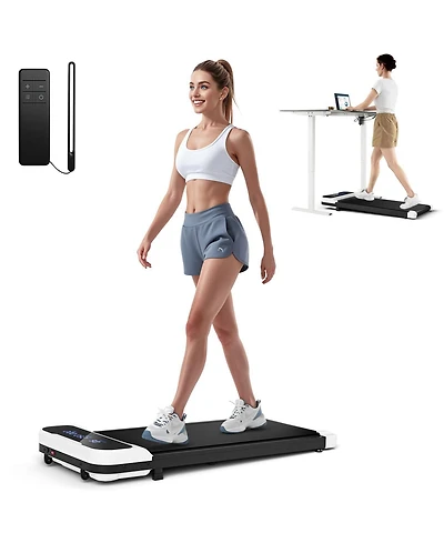 2.5HP Under Desk Treadmill with Remote Control and 3 Countdown Modes