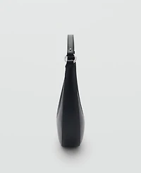 Mango Women's Oval Shoulder Bag