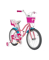 Kids Bicycle with Training Wheels and Basket for Boys and Girls Age 3-9 Years