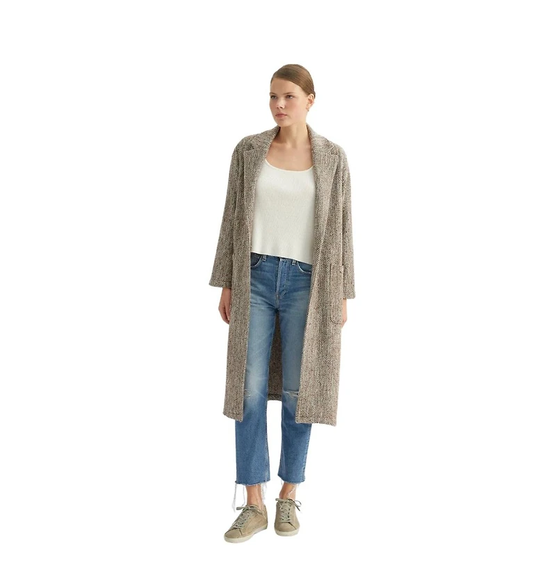 Labeca London Women Oversized Herringbone Coat