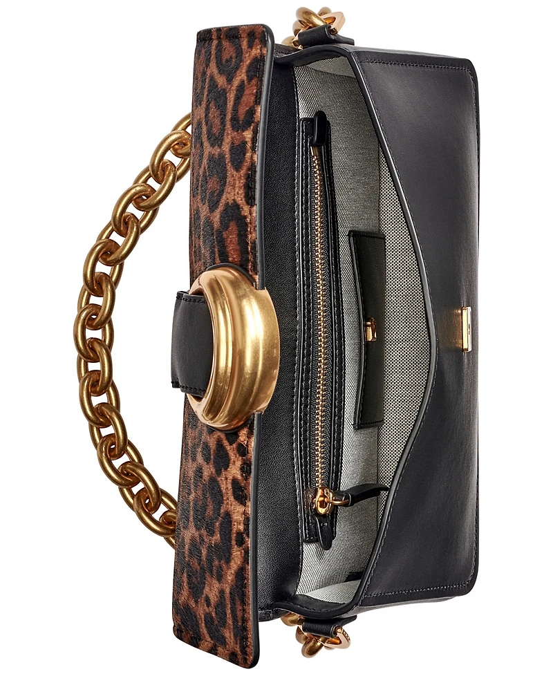 Donna Karan New York Valley Stream Leopard Shoulder