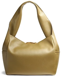 Donna Karan New York Amagansett Soft-Rolled Leather Shoulder with Sculpted Magnet Closure