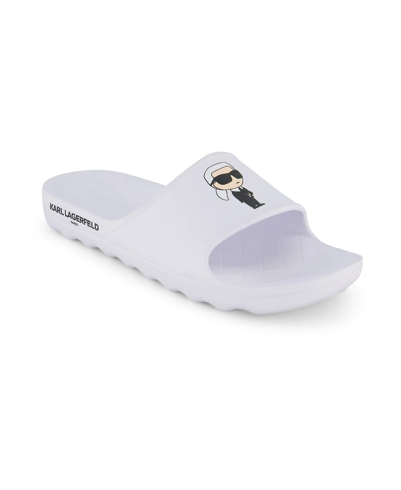 Karl Lagerfeld Paris Men's Print Slides