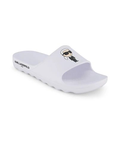 Karl Lagerfeld Paris Men's Print Slides
