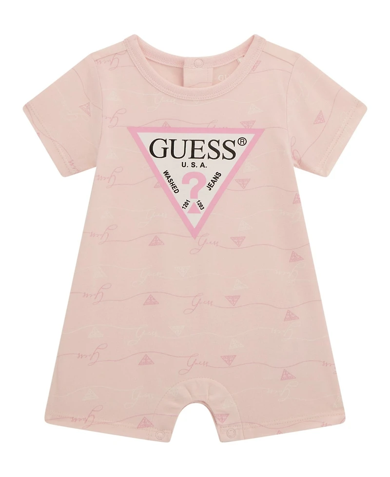 Guess Baby Girls Stretch Jersey One Piece