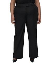 Dkny Plus Wide-Leg Pants