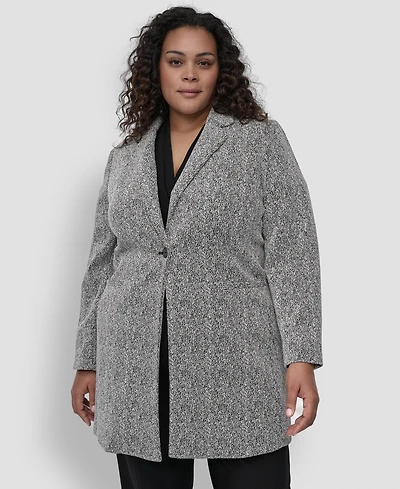 Dkny Plus Double D Topper Blazer
