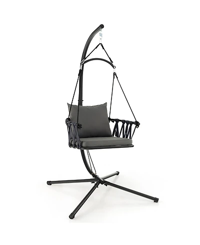 Hanging Swing Chair with Stand