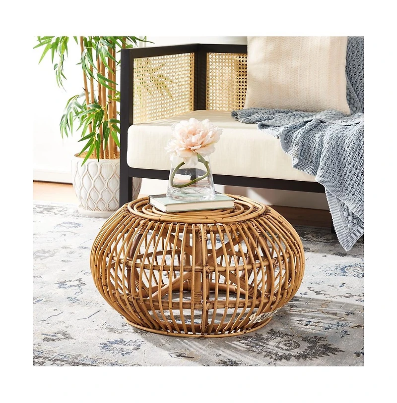 Jacynda Round Ottoman
