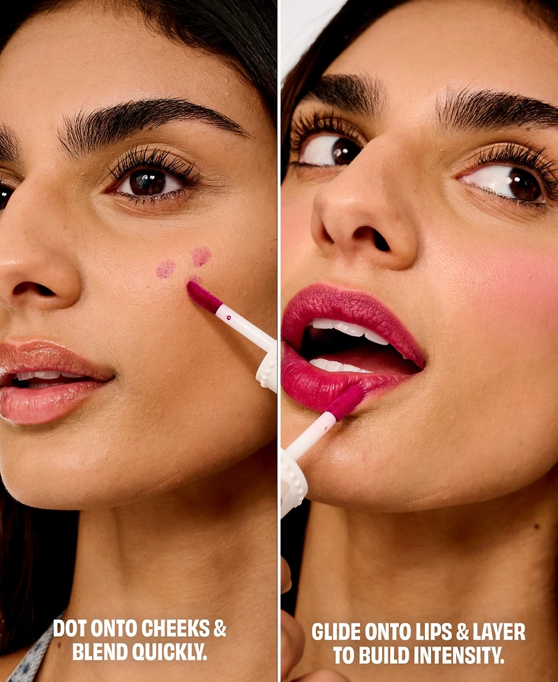 Benefit Cosmetics Liquid Lip Blush & Cheek Tint, 0.2 oz