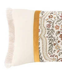 Rose Tree Baroda Boudoir Decorative Pillow, 24" x 14"