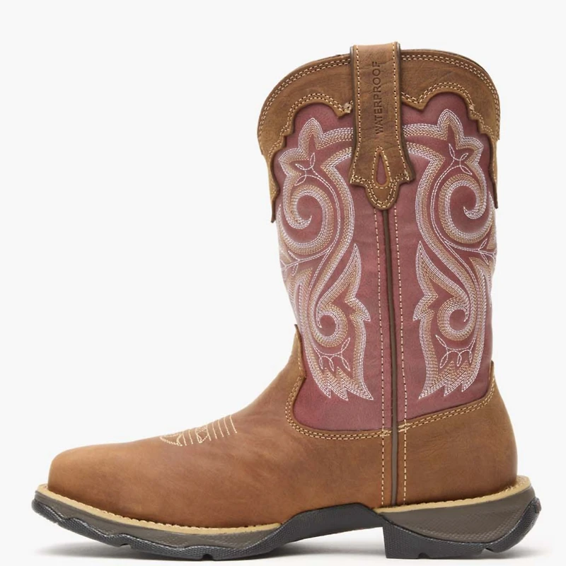 Lady Rebel Work by Durango Women's Waterproof Composite Toe Western Boot