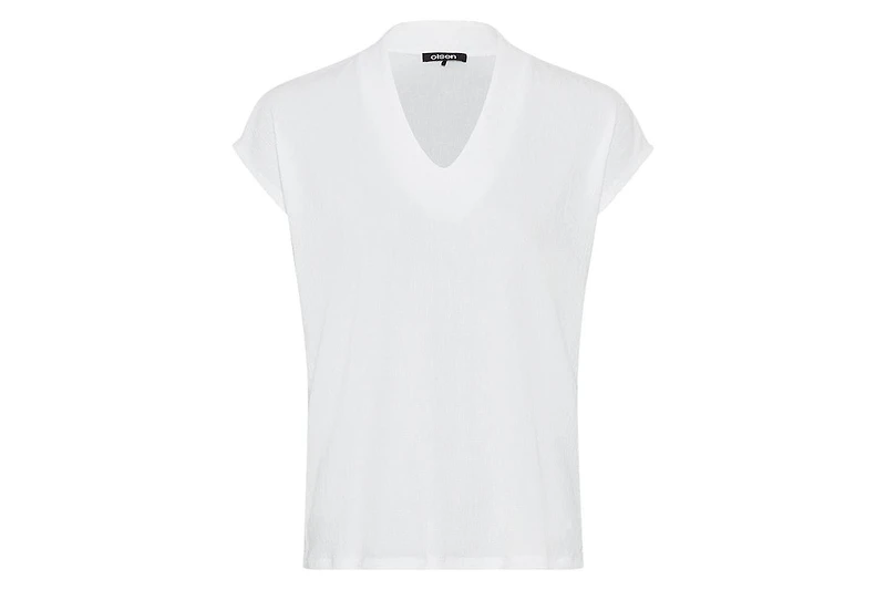 Olsen Women's Crinkle T-Shirt