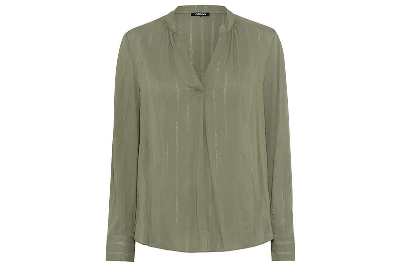 Olsen Women's Sparkle Stripe Tunic Blouse