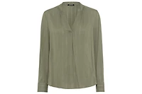 Olsen Women's Sparkle Stripe Tunic Blouse