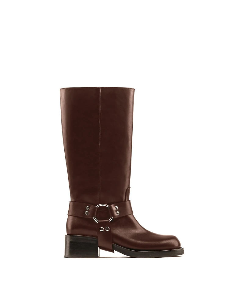 Maguire Shoes Lucca Knee-High Biker Boot