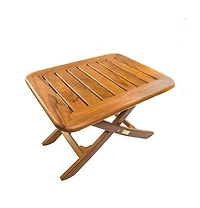 Rectangular Solid Wood End Table for Sofa Side Storage and Home Styling