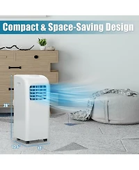 8000BTU Air Conditioner Portable, Freestanding Room Ac Unit with Dehumidifier Function