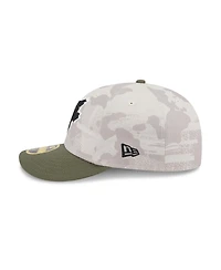 New Era Men's Light Beige/Olive Toronto Blue Jays 2025 Armed Forces Day Low Profile 59FIFTY Fitted Hat
