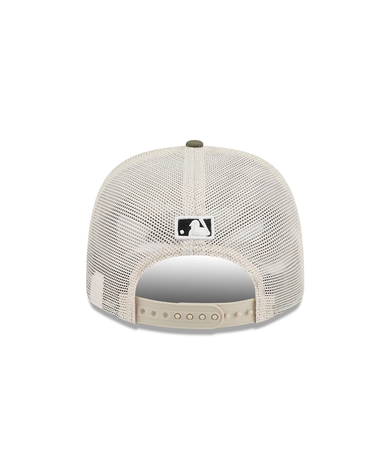 New Era Men's Light Beige/Olive Pittsburgh Pirates 2025 Armed Forces Day 9SEVENTY Adjustable Hat