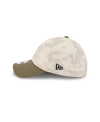 New Era Men's Light Beige/Olive Los Angeles Angels 2025 Armed Forces Day 39THIRTY Flex Hat
