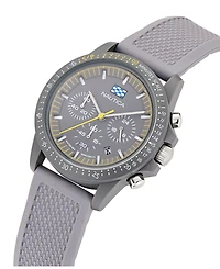 Nautica Men's Multifunction or Date Gray Polyurethane Watch, 43mm