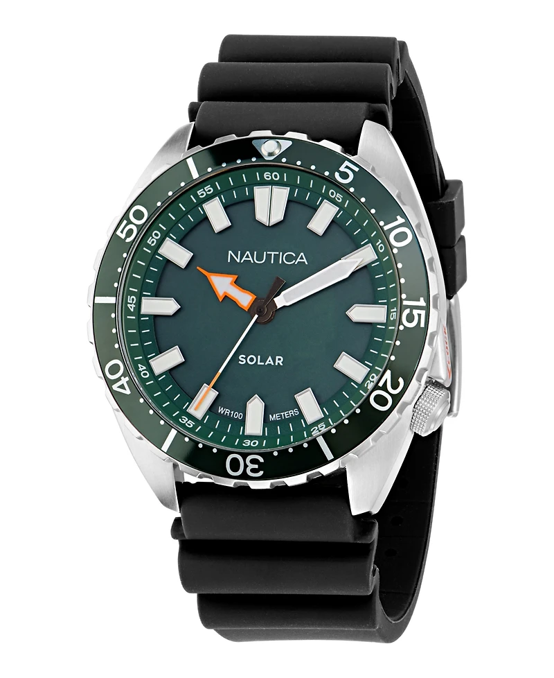 Nautica Men's Analog Silicone Watch