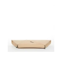Susu Leather Clutch Bag Nude Clutch Purse Beige Evening Bag Tan Women's Handbag