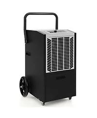 163 Pints Commercial Dehumidifier Crawl Space Dehumidifier with Pump and Drain Hose