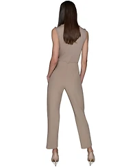 Karl Lagerfeld Paris Women's Seam-Detail Ankle Pants