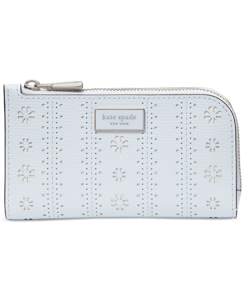 Kate Spade New York Devin Pointelle Leather Small Bifold Wallet